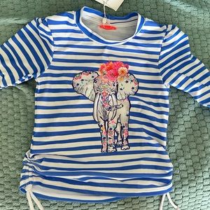 Sunuva little girls rashguard shirt size 2-3